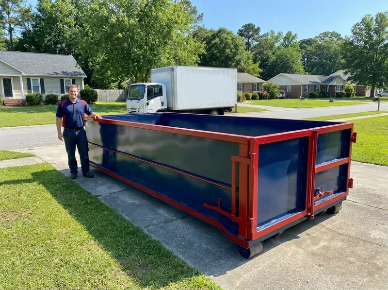 10-Yard Dumpster Rental in Wilmington, NC