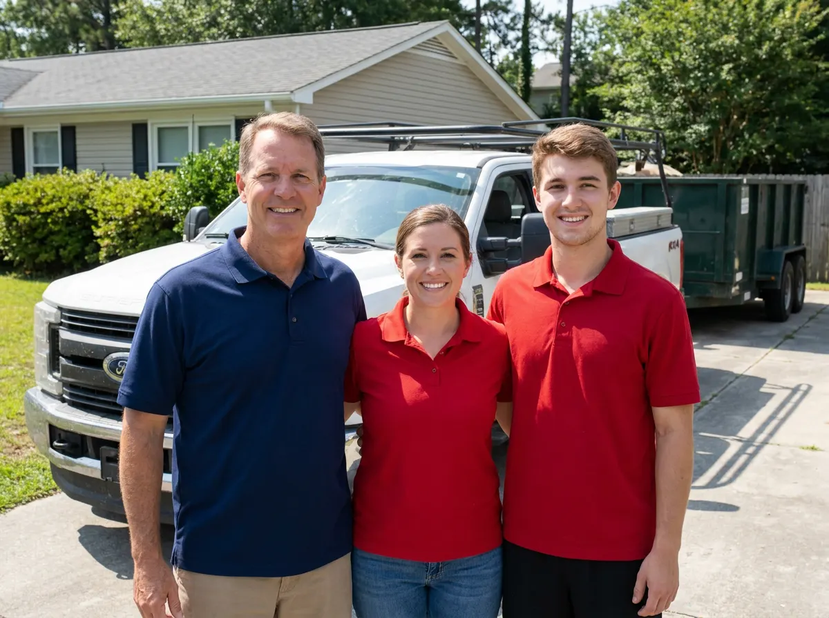 The Joseph Dumpster Rental team, dumpster rental in Wilmington, NC